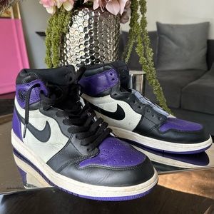 Jordan 1 Retro High Court Purple men’s sneakers Nike